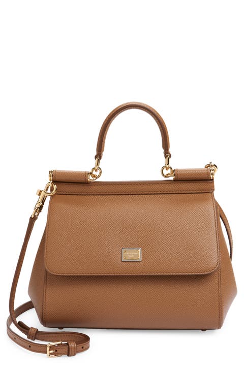 ショルダーバッグ・ポシェット DOLCE & GABBANA Sicily leather shoulder bag with l logo Dolce & Gabbana Women's 