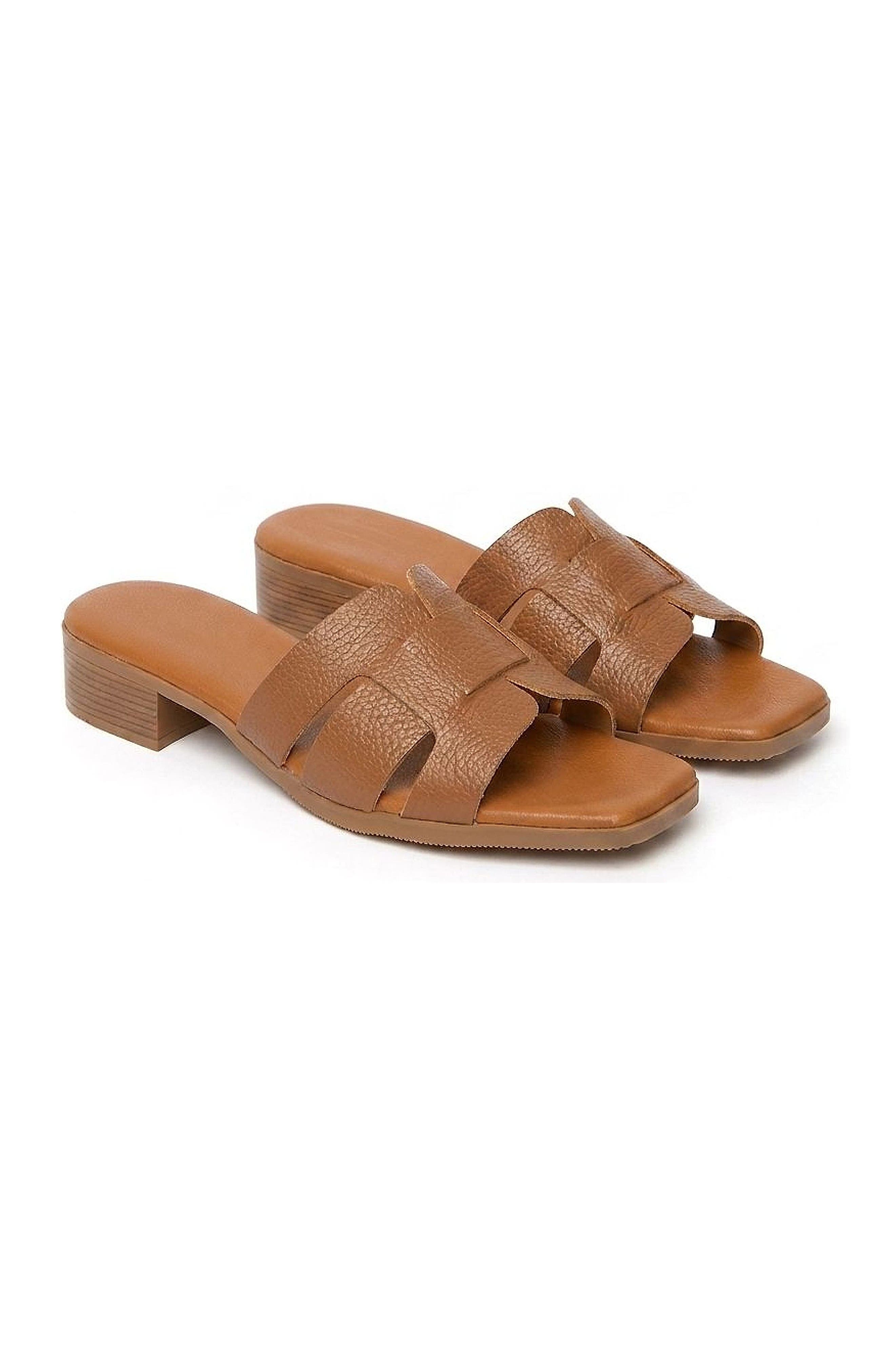 Ona Heeled Sandal, Alternate, color, Chocolate