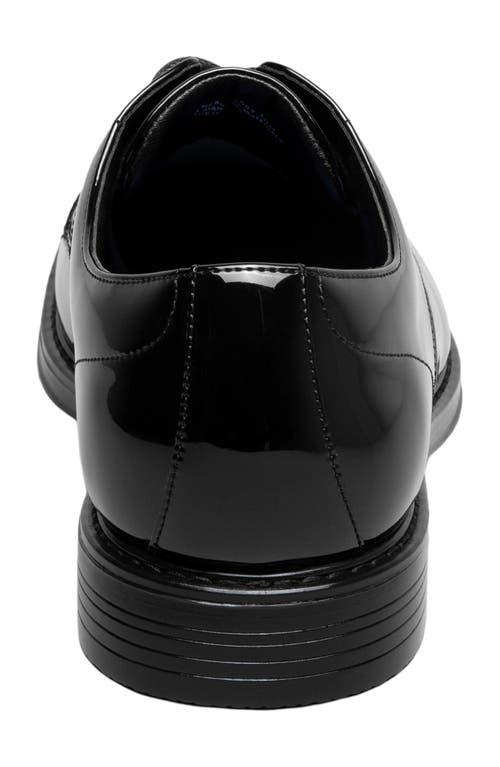 Nunn Bush Centro Formal Flex Cap Toe Derby In Black Patent