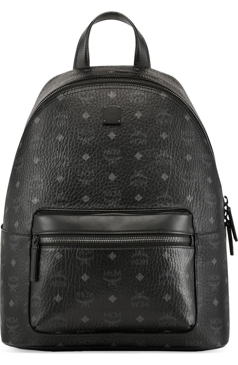 MCM Medium Stark Visetos Coated Canvas Backpack, Main, color,