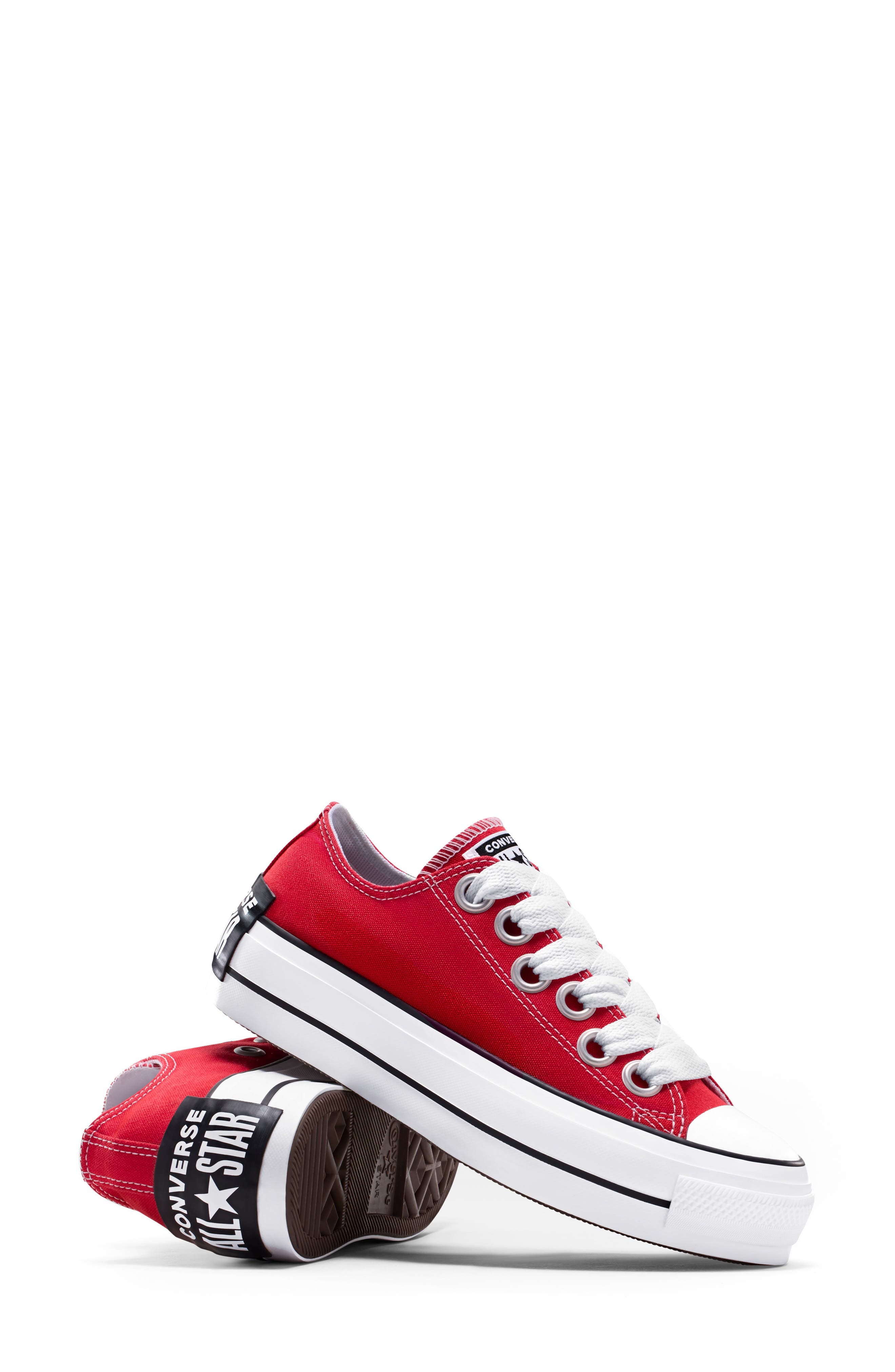Converse Chuck Taylor<sup>®</sup> All Star<sup>®</sup> Lift Low Top Platform Sneaker, Alternate, color, 