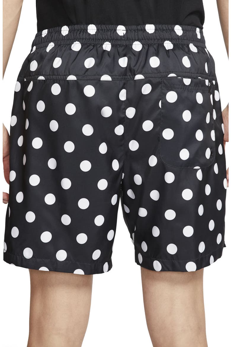 Sportswear JDI Polka Dot Shorts, Alternate, color, BLACK