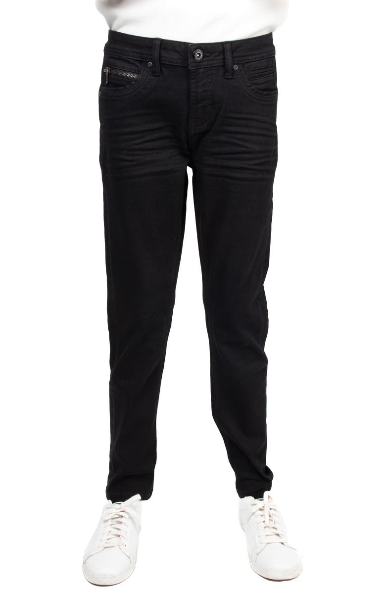 XRAY Kids' Cultura Stretch Straight Leg Jeans, Main, color, Jet Black