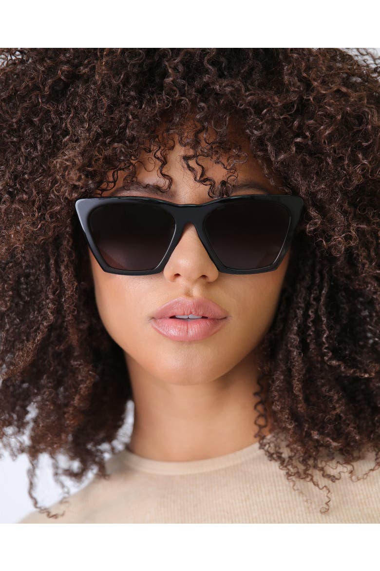 Lisbon 57 Sunglasses, Alternate, color, Cider / Brown
