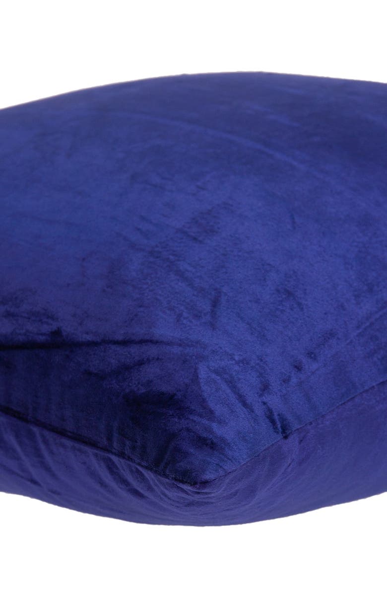 PARKLAND COLLECTION Topaz Transitional Solid Pillow - 22" x 22" - Royal Blue, Alternate, color, Royal Blue