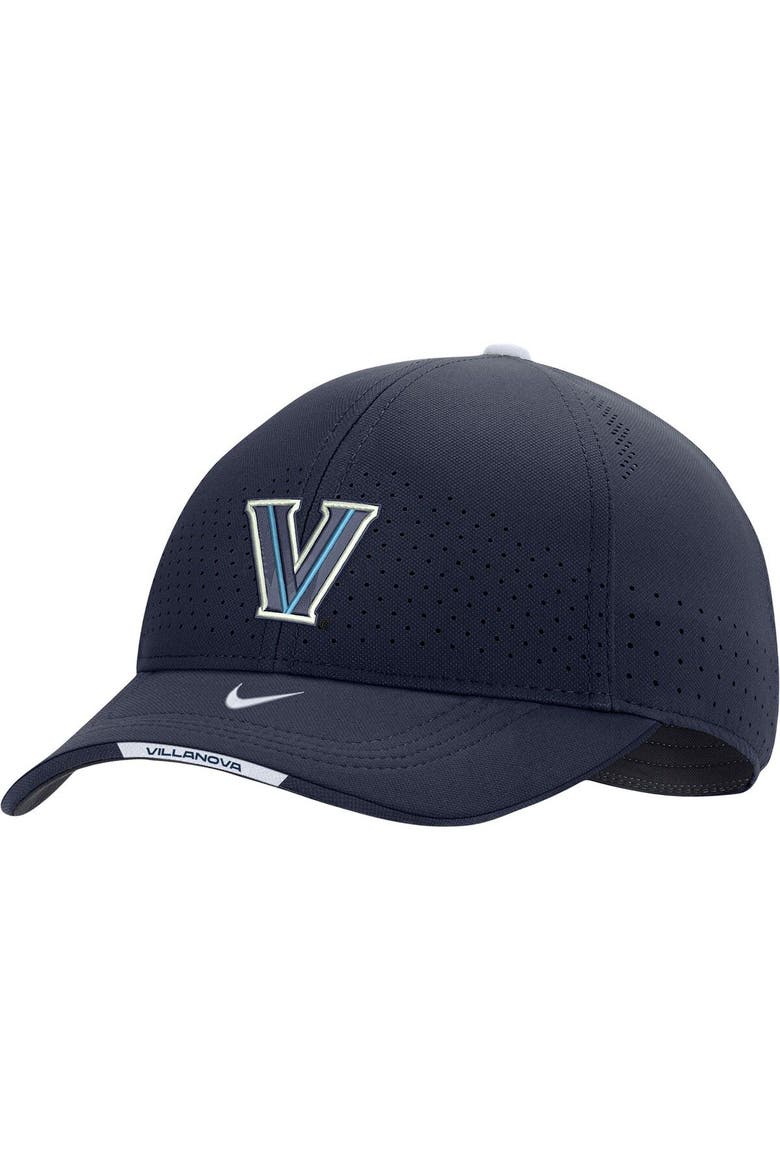 Youth Nike Navy Villanova Wildcats 2023 Sideline Legacy91 Adjustable Hat, Main, color, Navy