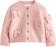 NEXT Kids' Bow Embellished Cardigan