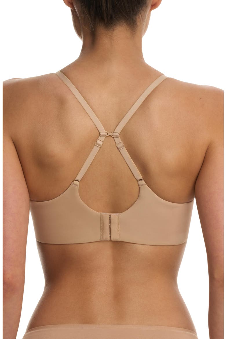 Radiance Convertible Unlined Underwire Bra, Alternate, color, Cafe