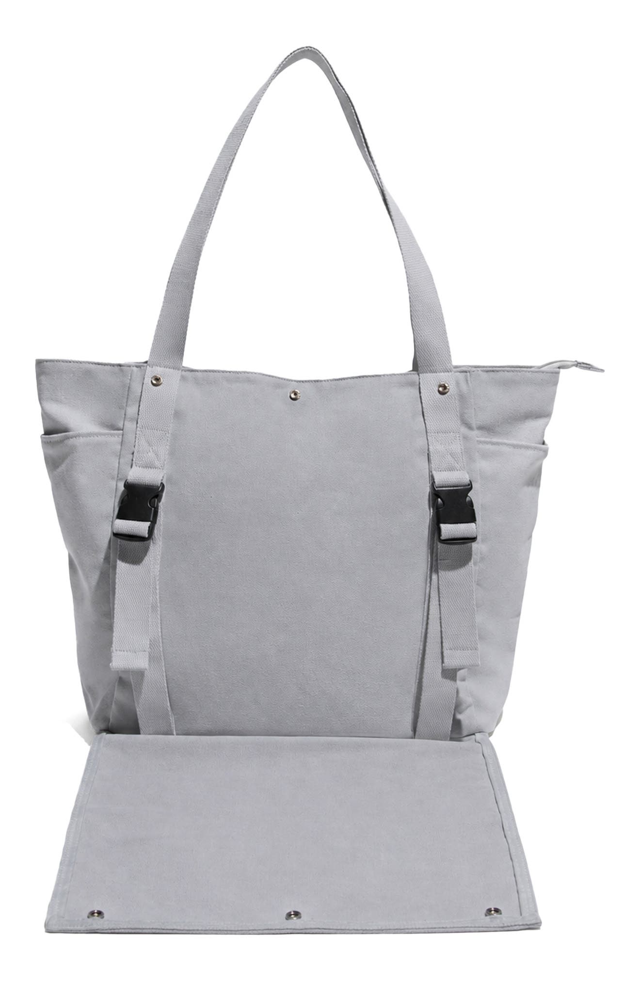 Mandala Lotus Namaste Tote Bag, Alternate, color, MOONSHINE