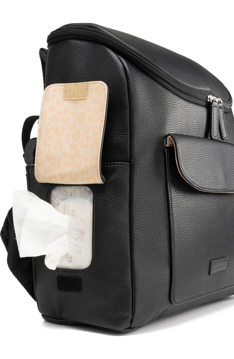 Babymel Lennox Convertible Faux Leather Diaper Bag, Alternate, color,