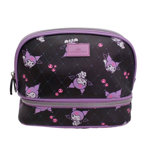 Kuromi Double Layer Makeup Bag