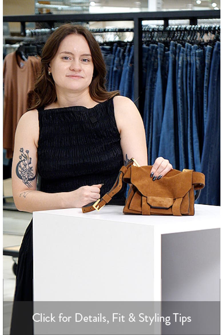 Mini Ursa Suede Crossbody Bag video