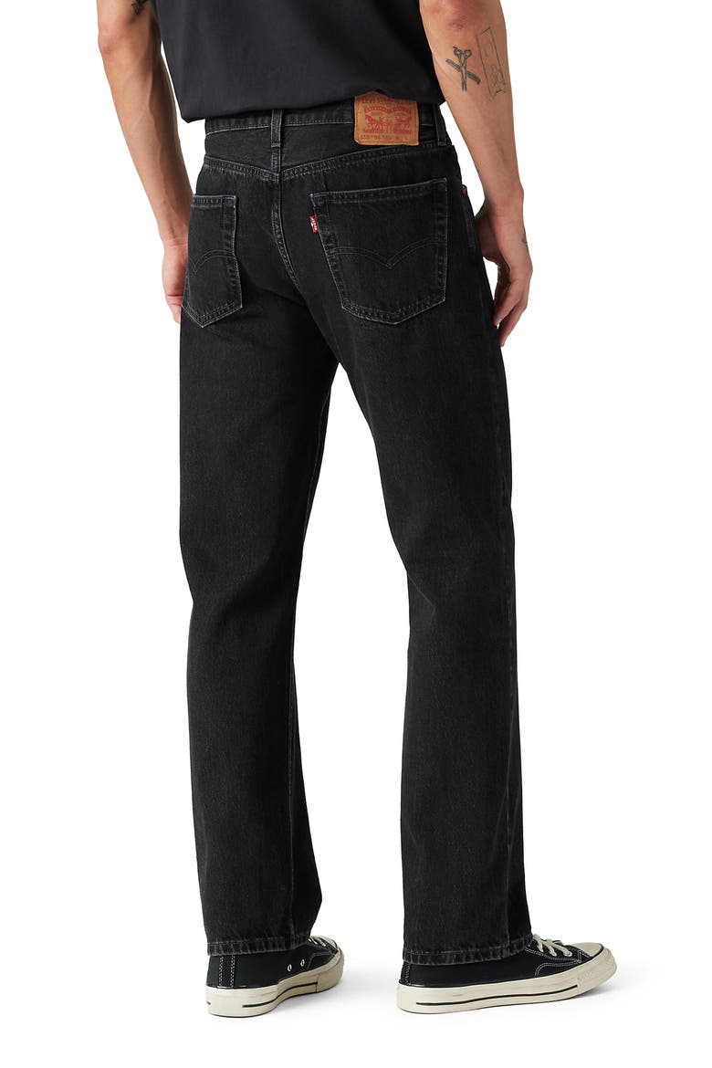 555™ Relaxed Straight Leg Jeans, Alternate, color, FORGET ME NOTS