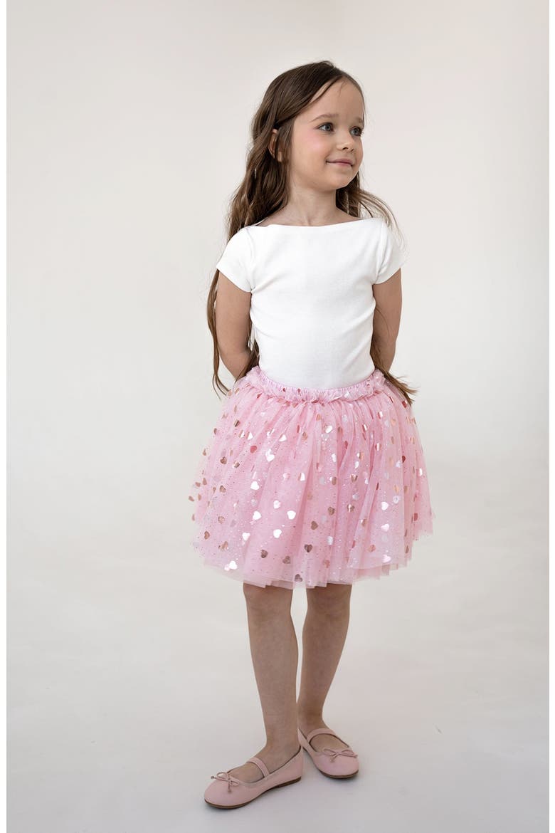 Gleam Tutu Skirt, Main, color, Pink Blush
