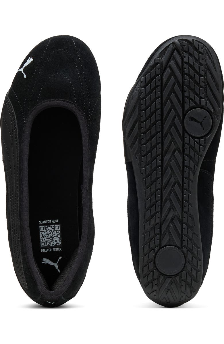 PUMA Catch Soleil Ballerina Flat, Alternate, color, Puma Black/ Puma White