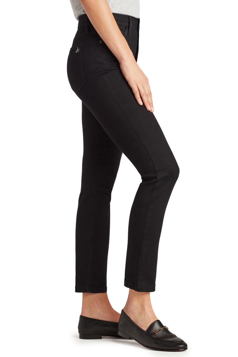The Stiletto High Waist Ankle Straight Leg Jeans, Alternate, color, MERCEDES