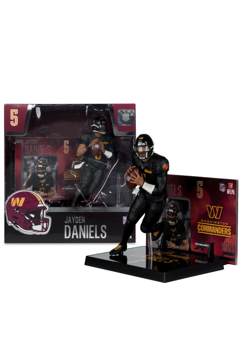 Jayden Daniels (Commanders Alternate Uniform) NFL 7" Figure McFarlane, Main, color, Multi-Color