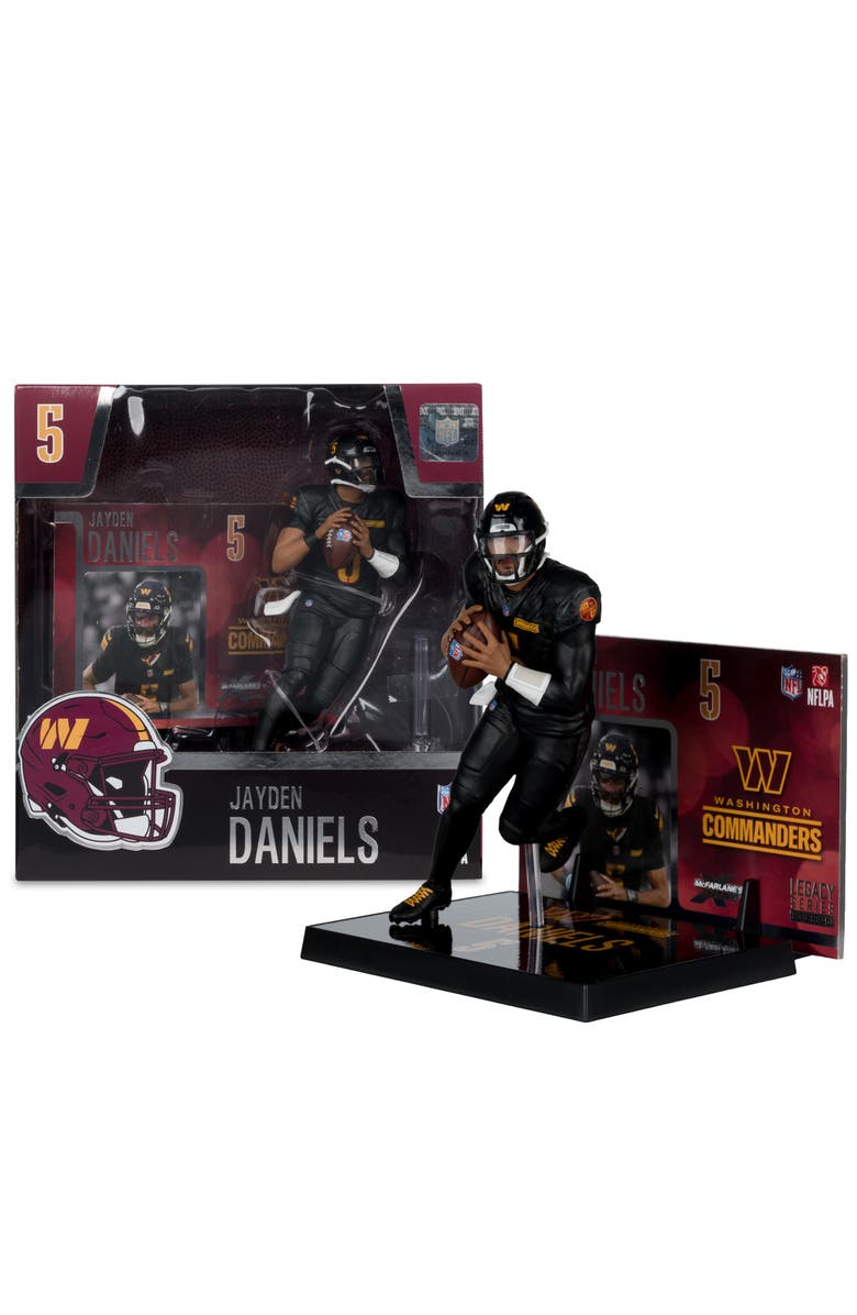 McFarlane Jayden Daniels (Commanders Alternate Uniform) NFL 7" Figure McFarlane, Main, color, Multi-Color