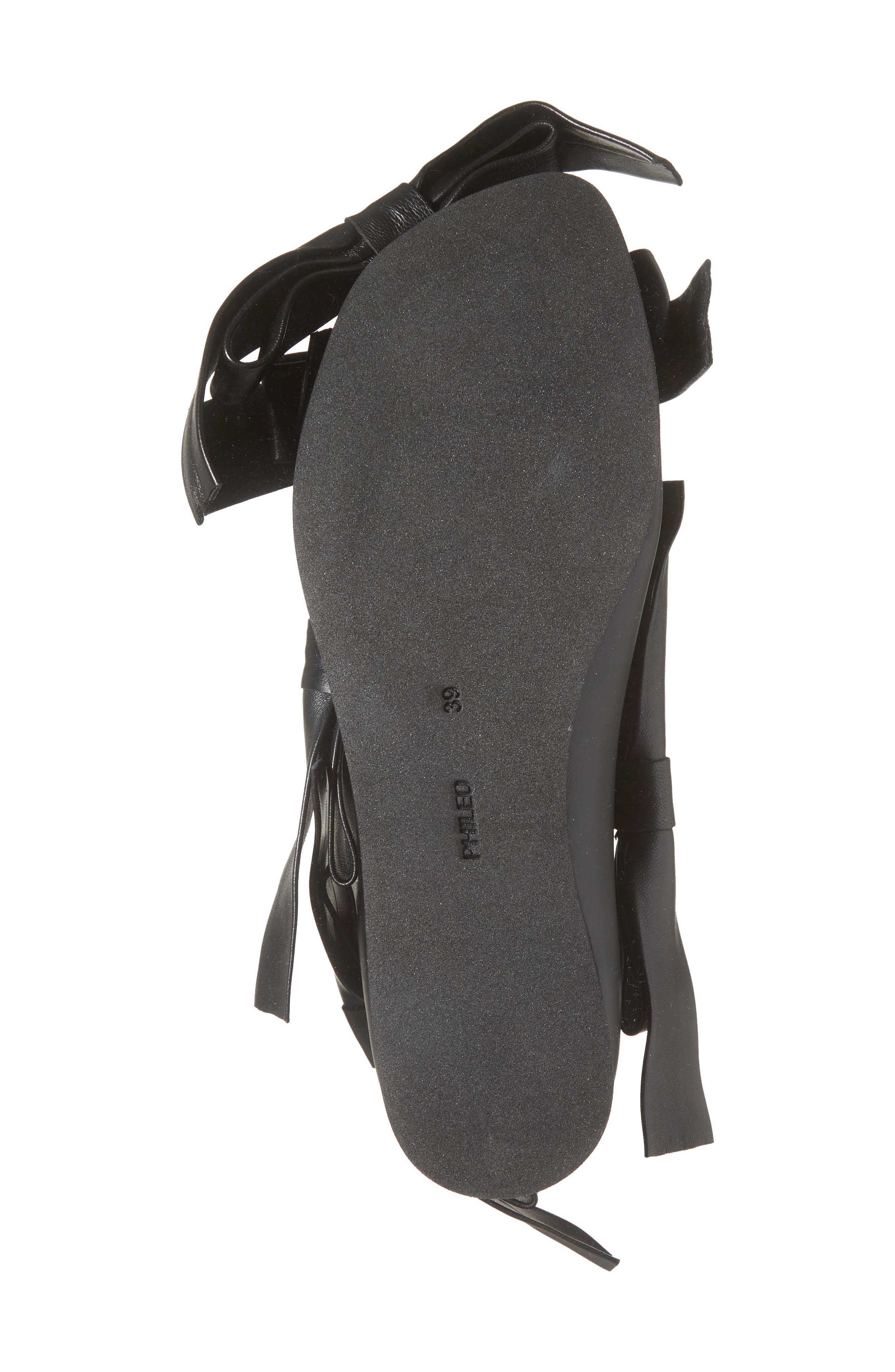 Comme des Garçons x Phileo Platform Ballet Flat, Alternate, color, Black