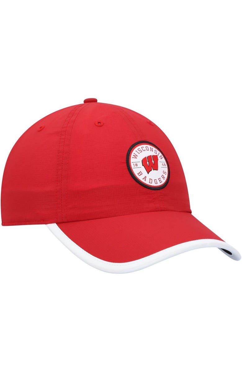 '47 Men's '47  Red Wisconsin Badgers Microburst Clean Up Adjustable Hat, Alternate, color, 