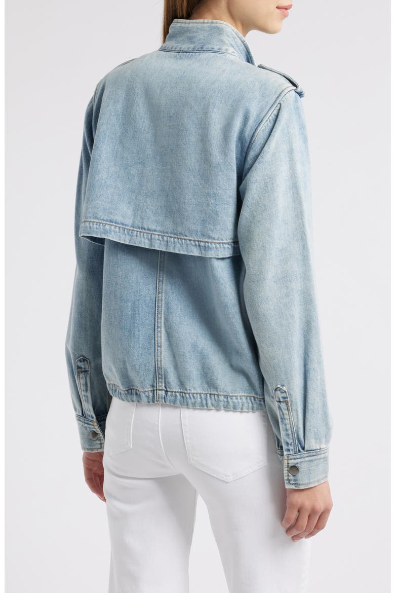 Collins Denim Utility Jacket, Alternate, color, FADED INDIGO