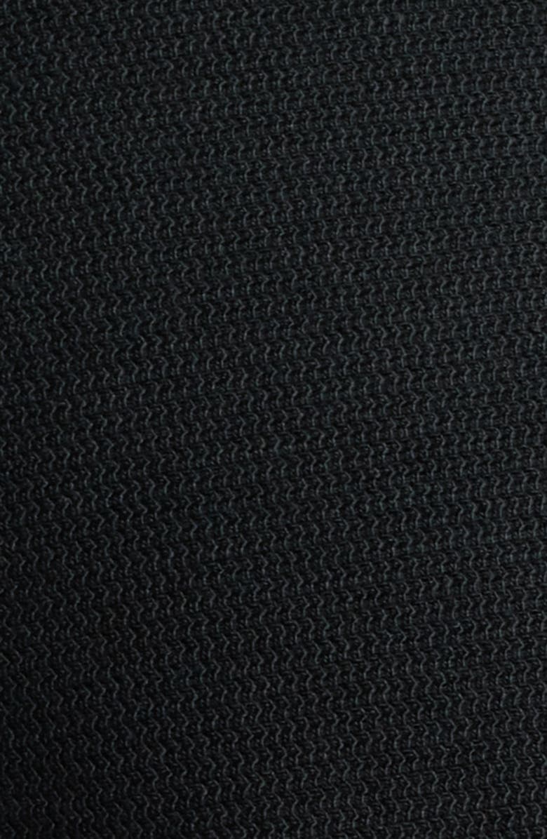 Tommy Bahama Montego Bay Textured Cotton & Lyocell Half Zip Pullover, Alternate, color, Black