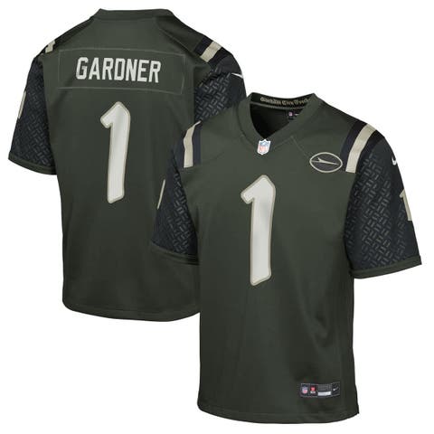 Youth Nike Ahmad Sauce Gardner Gotham Green New York Jets 2025 Rivalries Collection Game Jersey