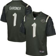 Nike Youth Nike Ahmad Sauce Gardner Gotham Green New York Jets 2025 Rivalries Collection Game Jersey