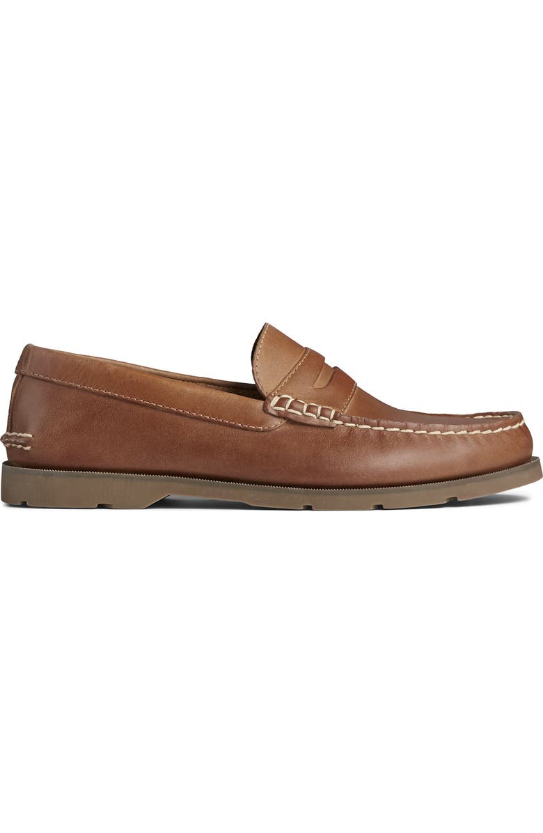 ZZDNU SPERRY TOP-SIDER<sup>®</sup> Sperry Leeward Leather Penny Loafer, Alternate, color,