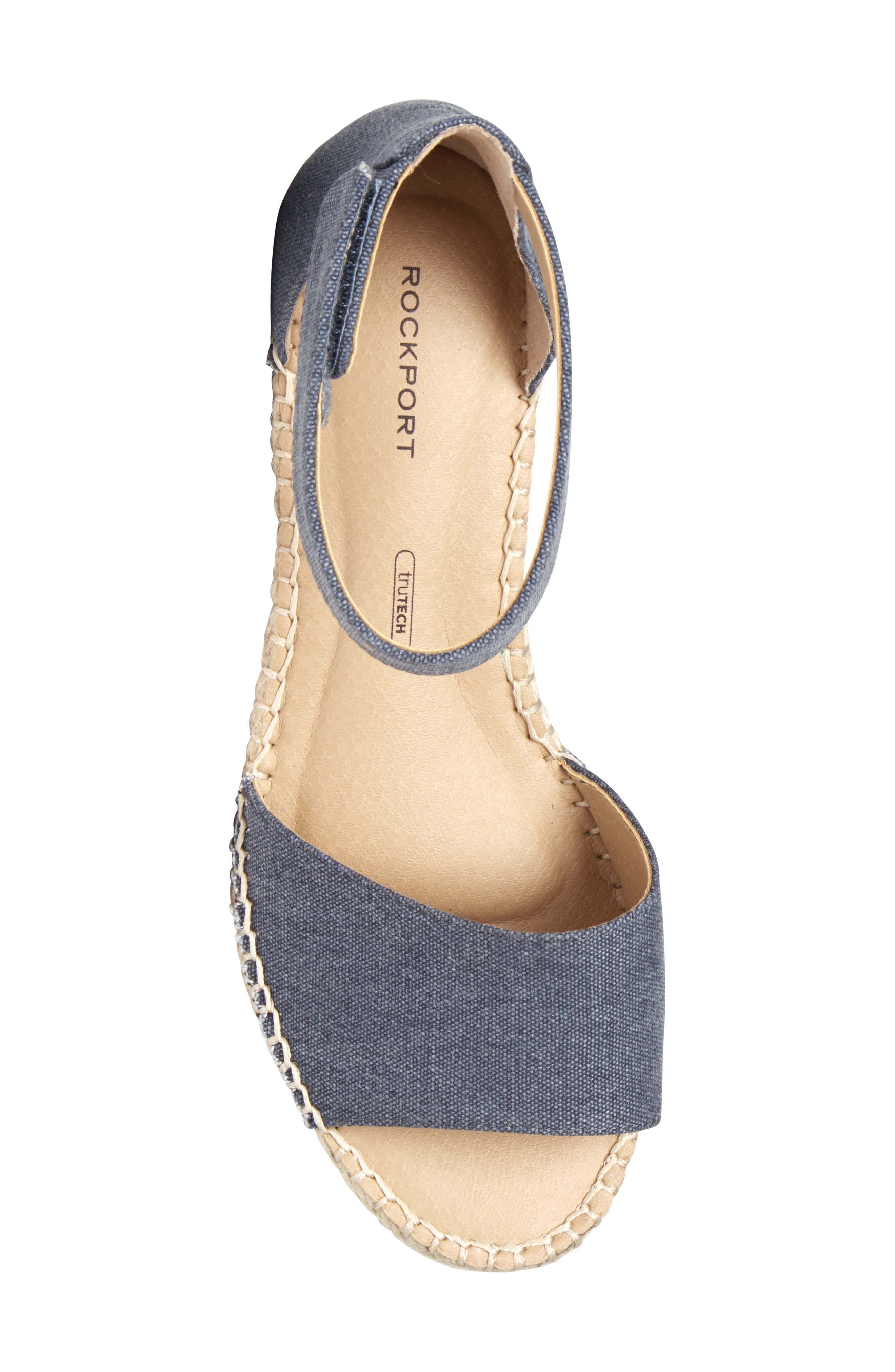 Rockport Marah Two-Piece Ankle Strap Sandal, Alternate, color, 