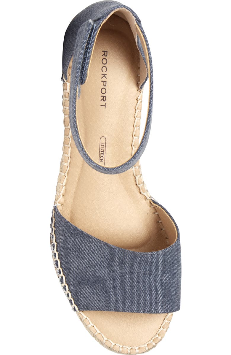 Rockport Marah Two-Piece Ankle Strap Sandal, Alternate, color,