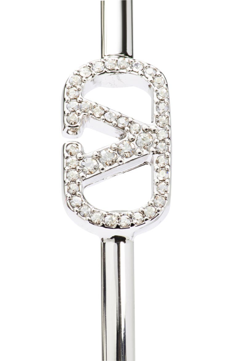 Crystal Embellished VLOGO Headband, Alternate, color, CRYSTAL