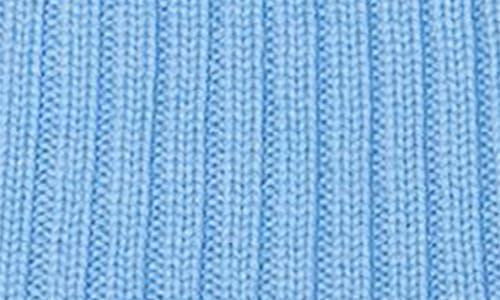 Lacoste Wool Cuff Beanie In Blue