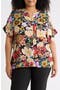  Black Multi Floral
