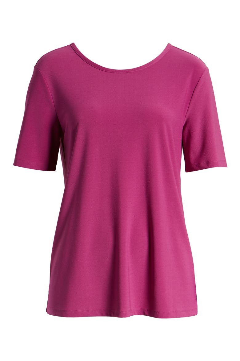 Tie Back Knit Top, Alternate, color, PURPLE CLOVER