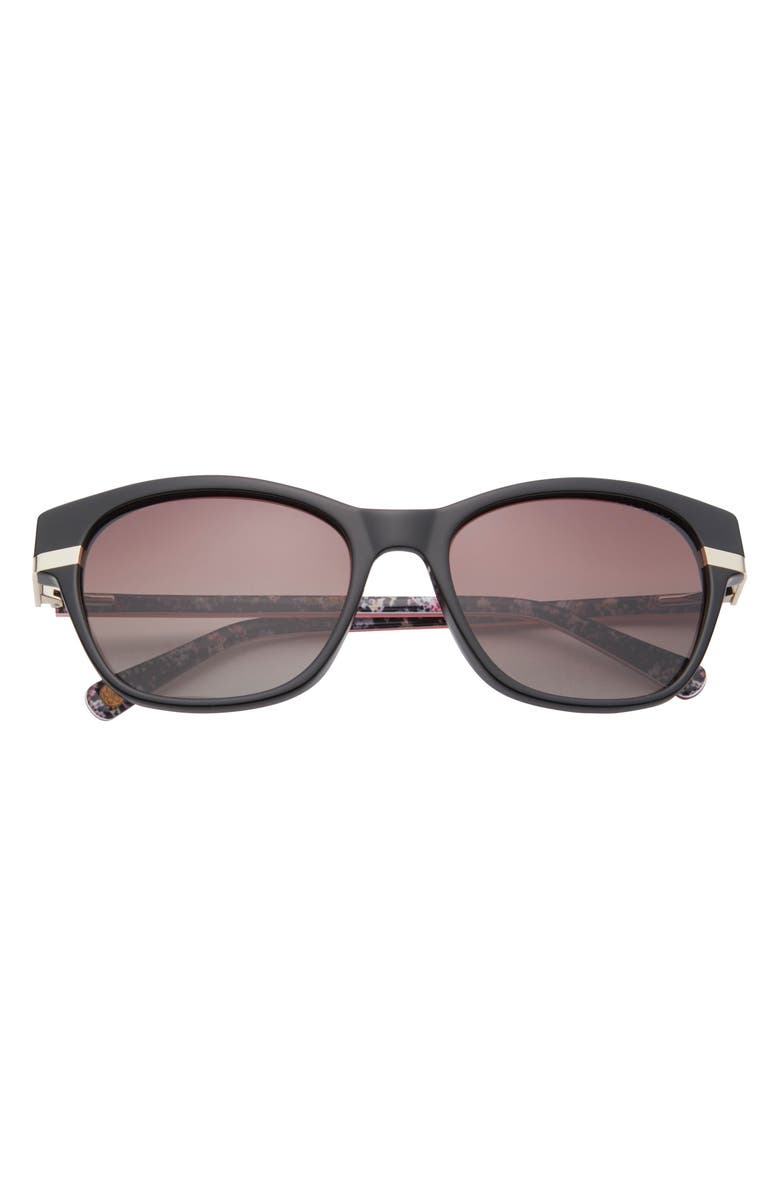 Ted Baker London 55mm Full Rim Cat Eye Sunglasses, Main, color, 