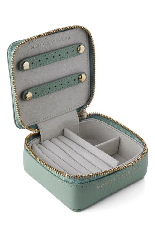 Monica Vinader Leather Jewelry Box In Multi