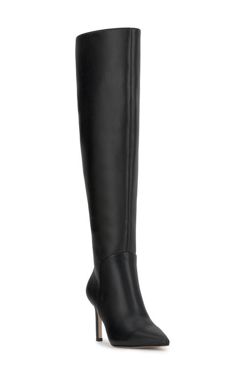 Jessica Simpson Earon Pointed Toe Over The Knee Boot In Black