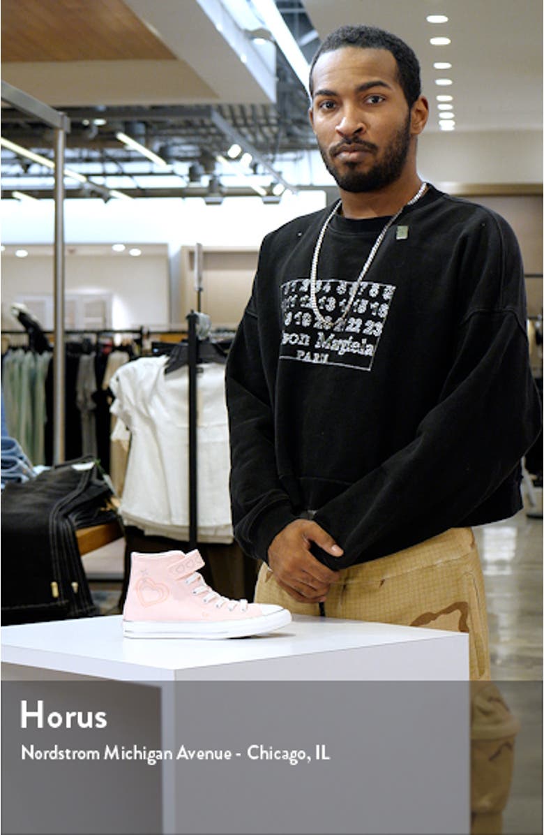 Kids' Chuck Taylor<sup>®</sup> All Star<sup>®</sup> 1V High Top Sneaker, sales video thumbnail