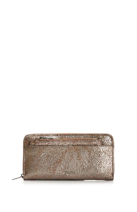 Folia Leather Checkbook Wallet