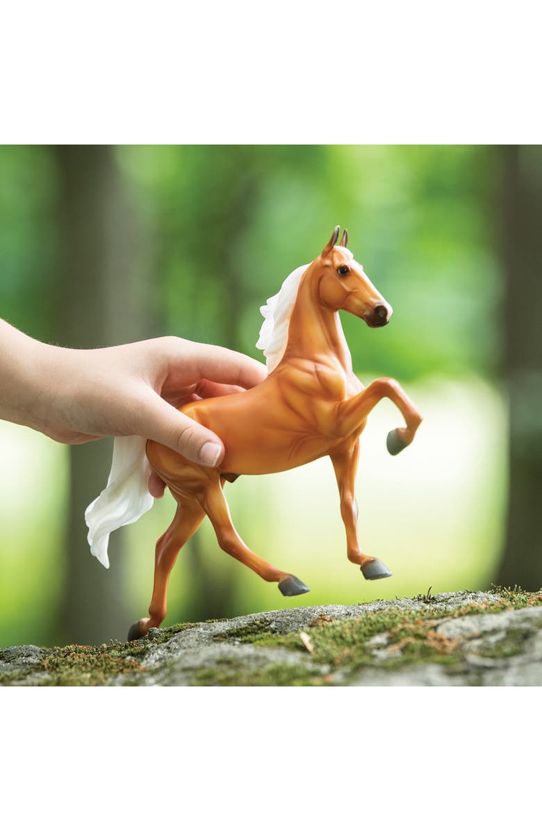 Breyer Horses The Freedom Series Palomino Saddlebred, Alternate, color, Brown