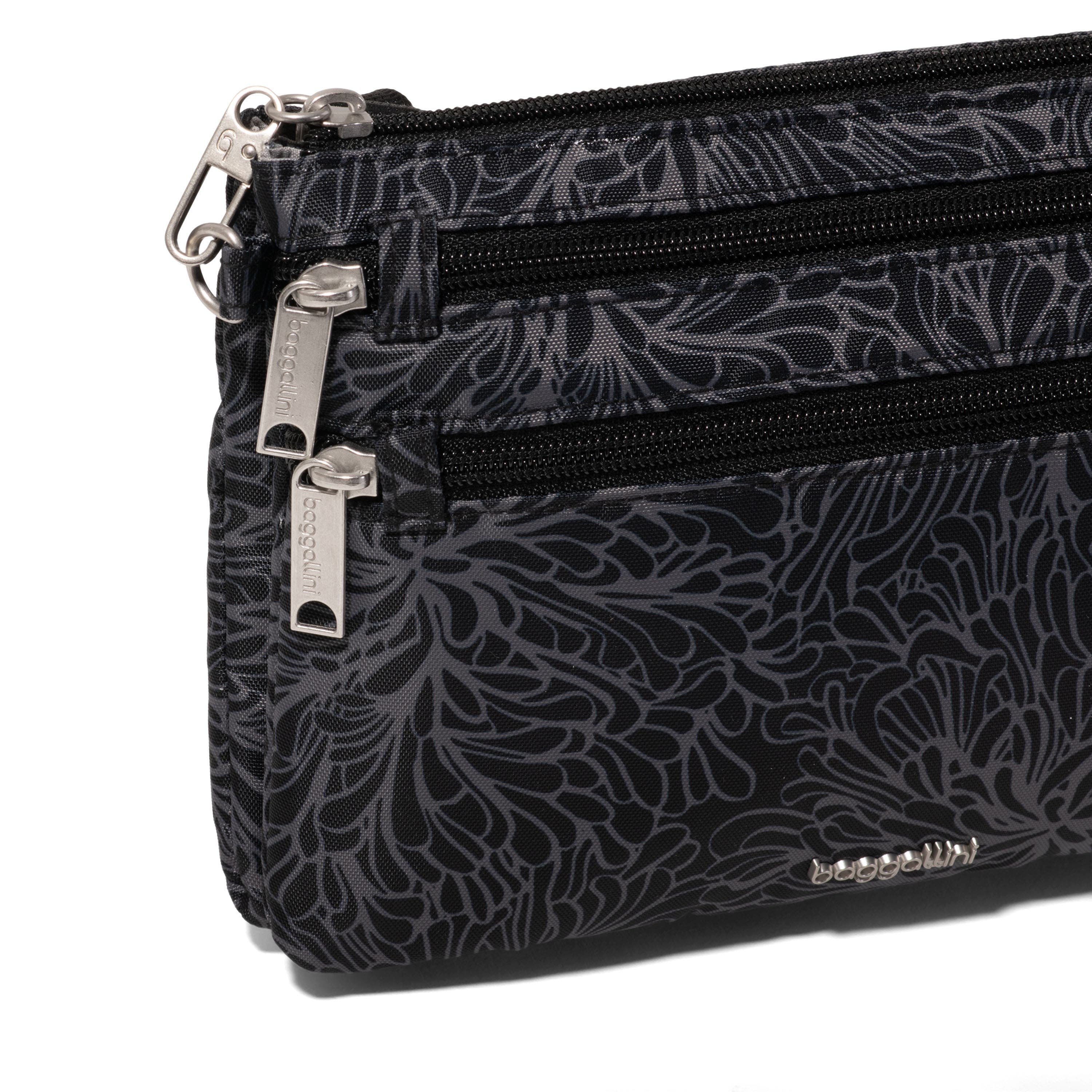 Securtex Anti-theft Stash Crossbody, Alternate, color, Midnight Blossom Print