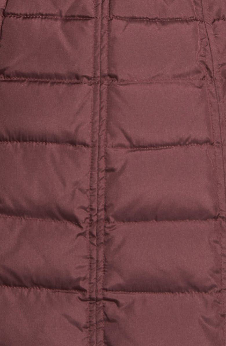 Kensie Belted Hooded Down & Feather Fill Coat, Alternate, color, 