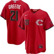 Nike Men's Nike Hunter Greene Red Cincinnati Reds 2026 City Connect Stadium Jersey