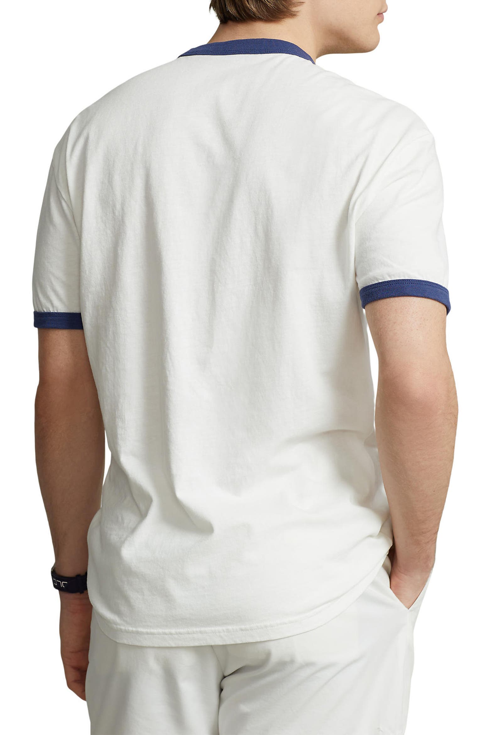 Ralph Ringer Polo Ralph Lauren Classic Fit Ringer Cotton Jersey Graphic T-Shirt (Men ...