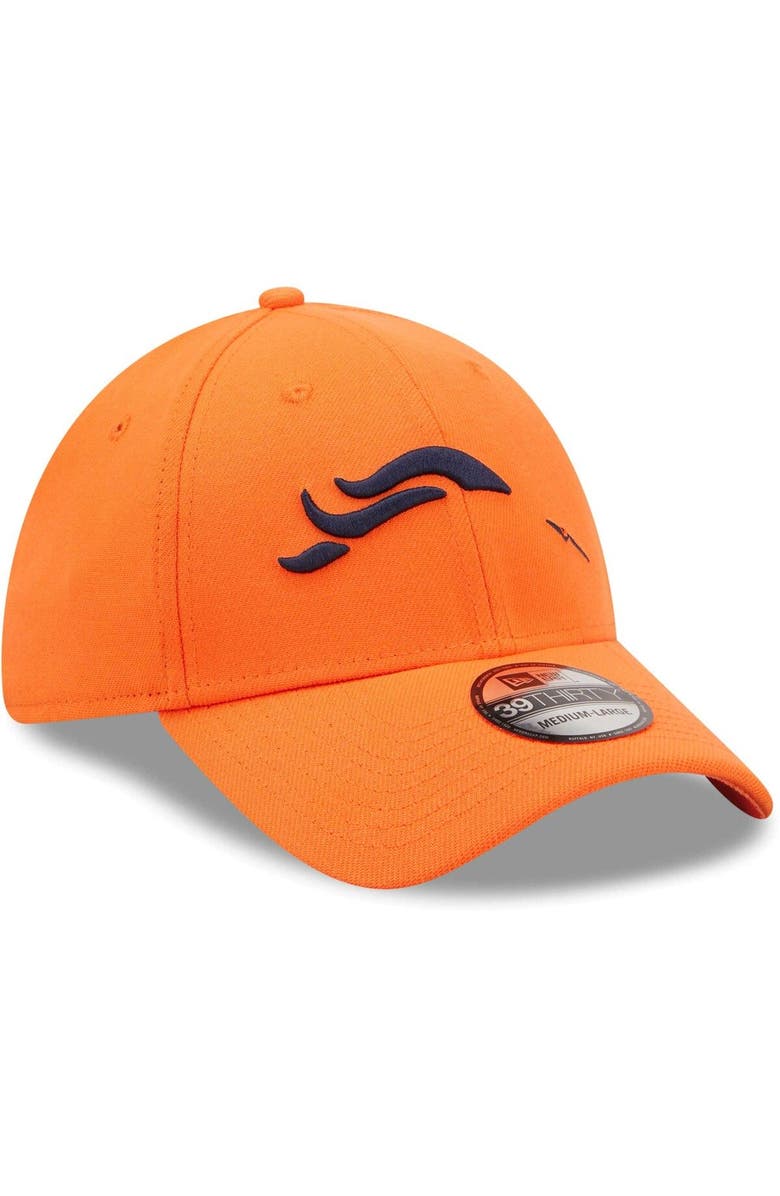 New Era Men's New Era Orange Denver Broncos Elemental 39THIRTY Flex Hat, Alternate, color,