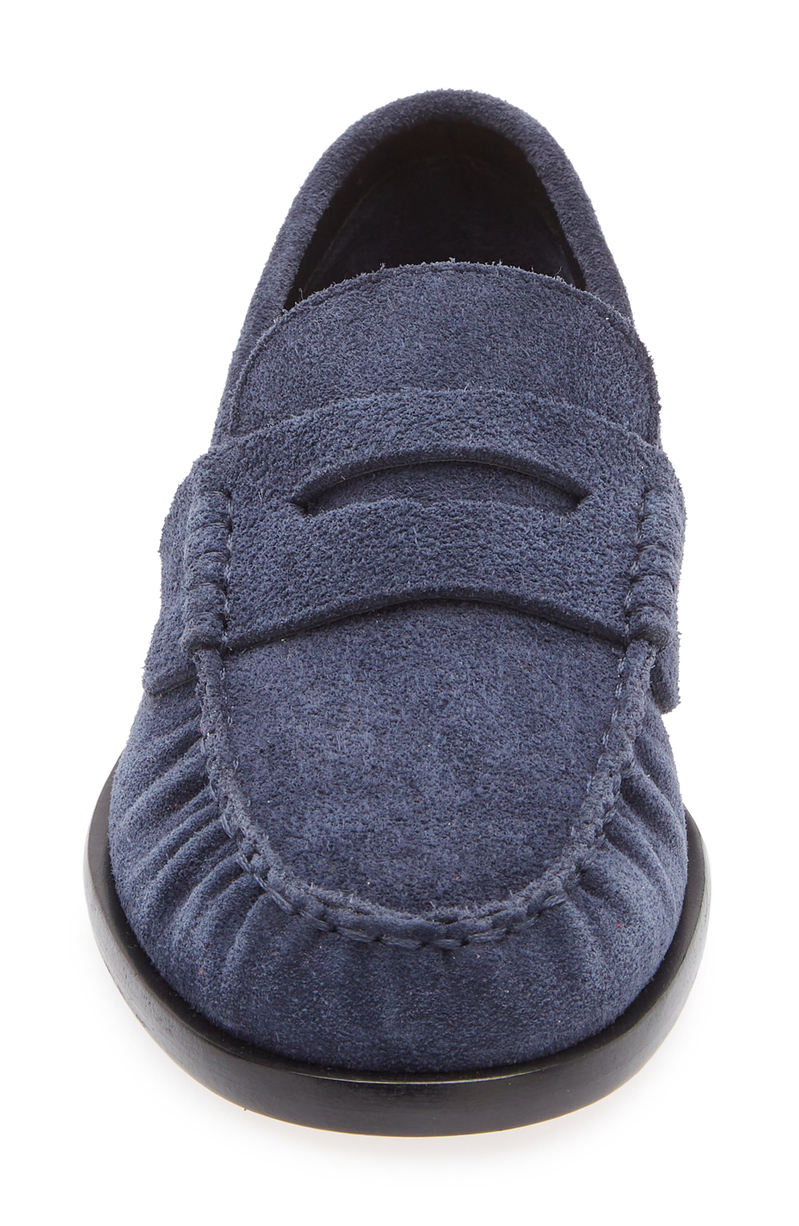 rag & bone Carter Penny Loafer, Alternate, color, Navy Sd