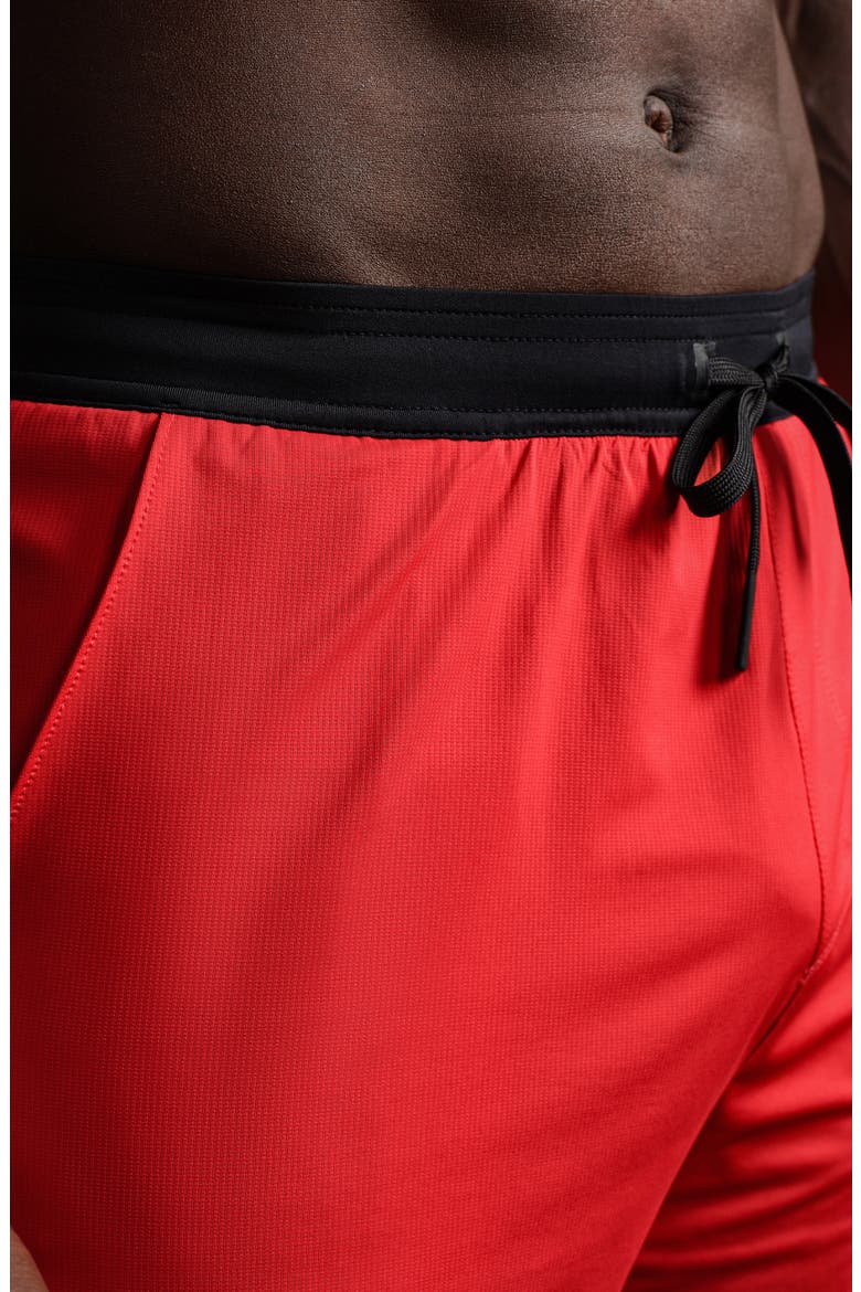 Endure 6-Inch Lined Training Shorts, Alternate, color, CABANA RED