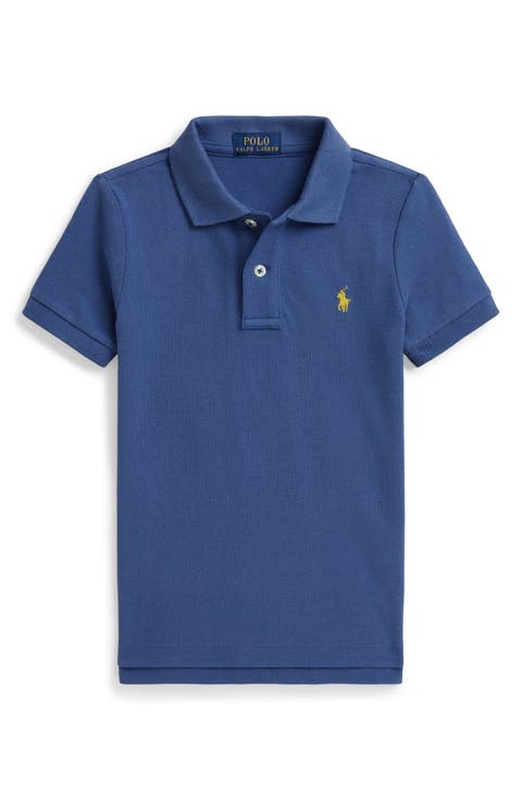 Kids' Cotton Piqué Polo
