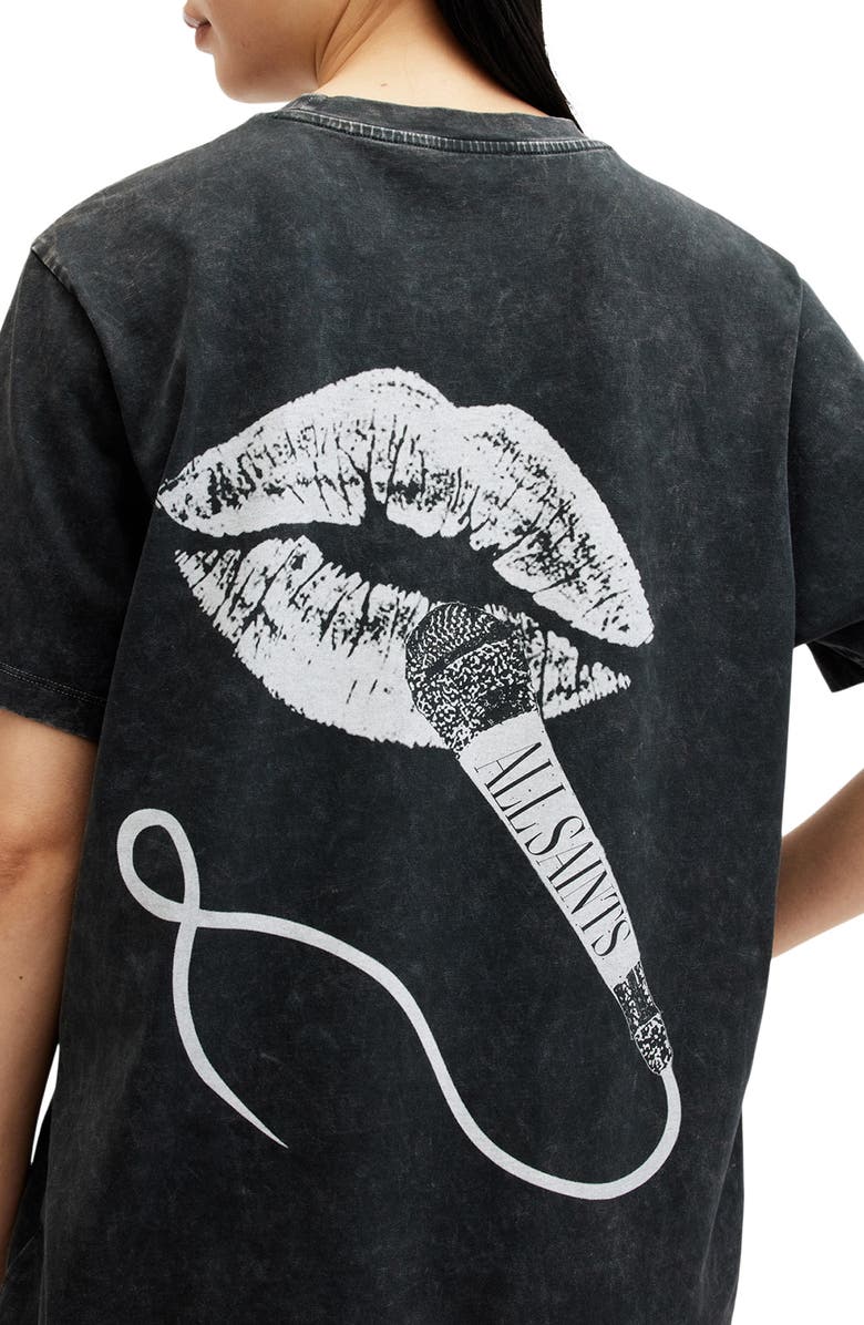 AllSaints Logo Cotton T-Shirt, Alternate, color, 